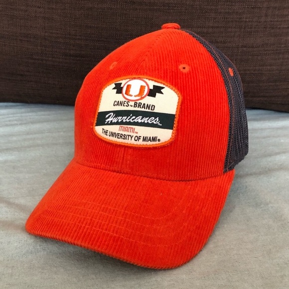 miami hurricanes trucker hat